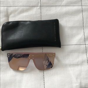 Quay Australia pink sunglasses